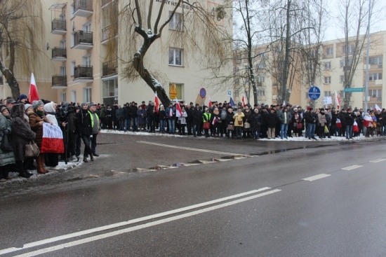 Manifestacja w obronie mediów publicznych