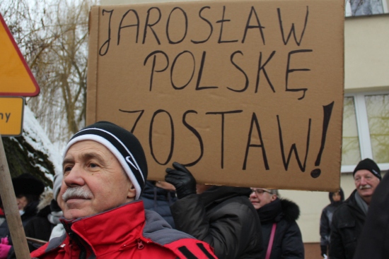 Manifestacja w obronie mediów publicznych