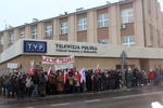 Manifestacja w obronie mediów publicznych