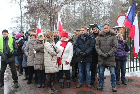 Manifestacja w obronie mediów publicznych