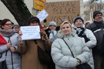 Manifestacja w obronie mediów publicznych