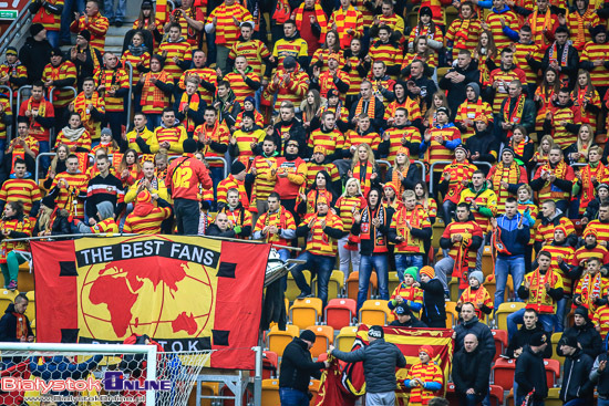 Mecz Jagiellonia Białystok - Górnik Łęczna