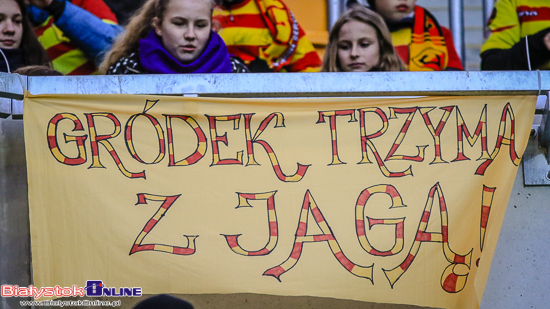 Mecz Jagiellonia Białystok - Górnik Łęczna