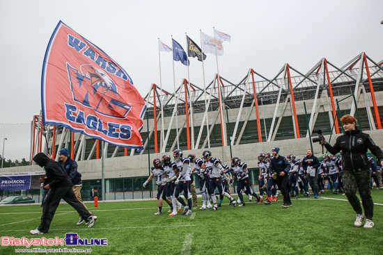 Mecz Primacol Lowlanders Białystok - Warsaw Eagles