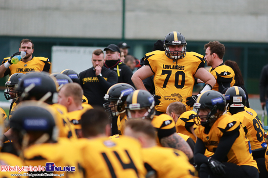 Mecz Primacol Lowlanders Białystok - Warsaw Eagles