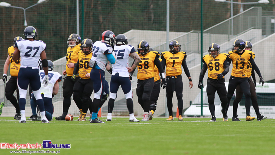 Mecz Primacol Lowlanders Białystok - Warsaw Eagles