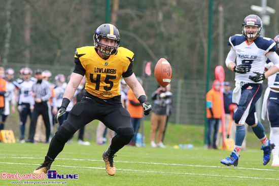 Mecz Primacol Lowlanders Białystok - Warsaw Eagles