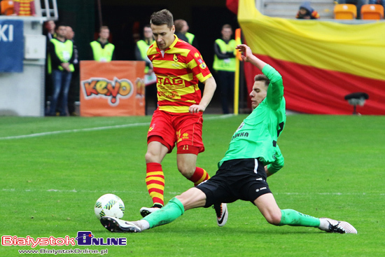 Mecz Jagiellonia Białystok - Górnik Łęczna