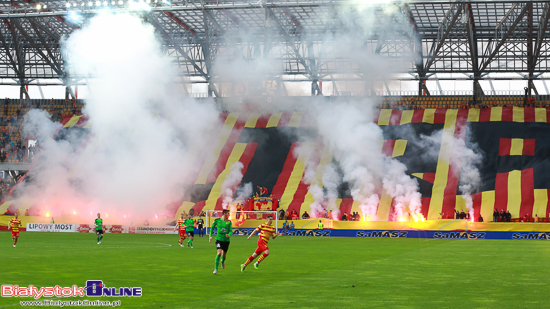 Mecz Jagiellonia Białystok - Górnik Łęczna