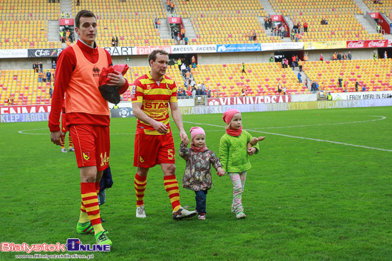 Mecz Jagiellonia Białystok - Górnik Łęczna