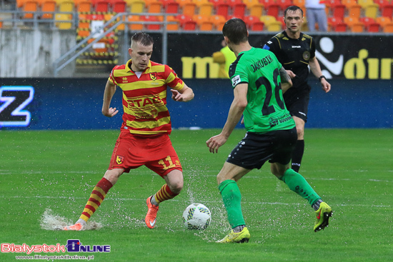 Mecz Jagiellonia Białystok - Górnik Łęczna