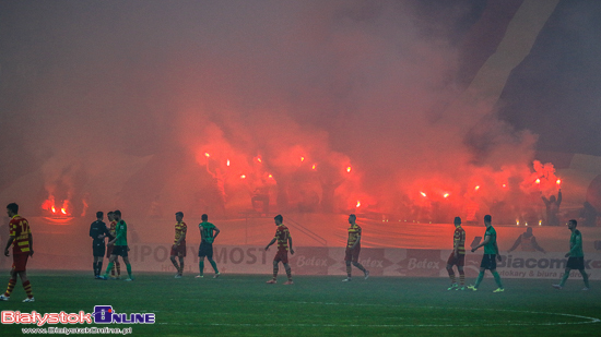 Mecz Jagiellonia Białystok - Górnik Łęczna