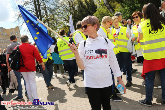 Marsz KOD. Białystok dla Konstytucji i Tolerancji