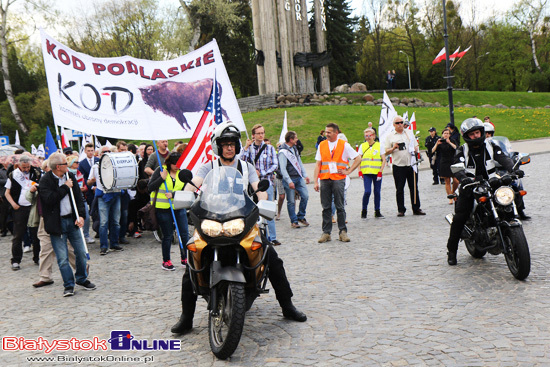 Marsz KOD. Białystok dla Konstytucji i Tolerancji