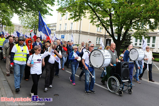 Marsz KOD. Białystok dla Konstytucji i Tolerancji