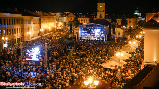 Dni Miasta Białegostoku. Koncert na Rynku Kościuszki