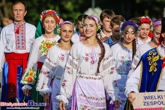 Podlaska Oktawa Kultur. Parada zespołów