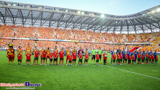 Mecz Jagiellonia Białystok - Arka Gdynia