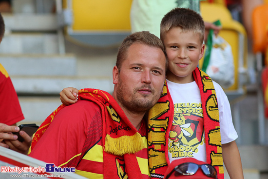 Mecz Jagiellonia Białystok - Arka Gdynia