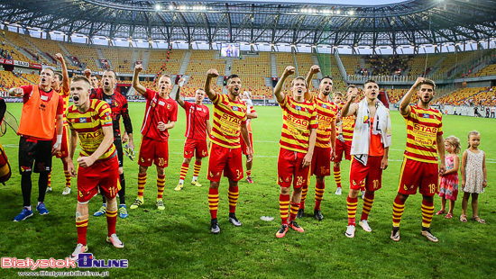 Mecz Jagiellonia Białystok - Arka Gdynia