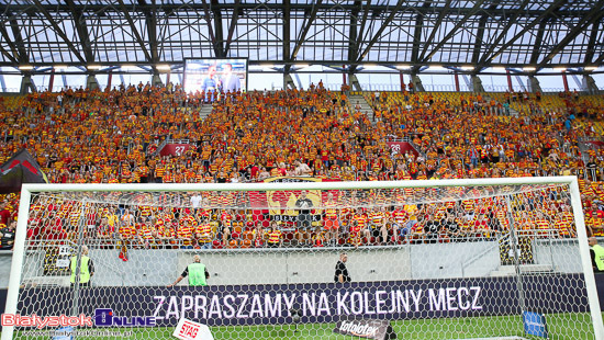 Mecz Jagiellonia Białystok - Arka Gdynia