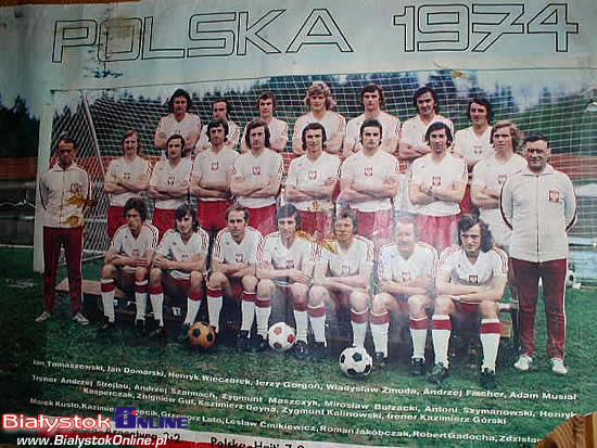 Plakat Piłka nożna 1974