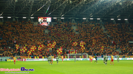 Mecz Jagiellonia Białystok - Legia Warszawa