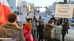 Protest KOD-u przed Sądem Apelacyjnym