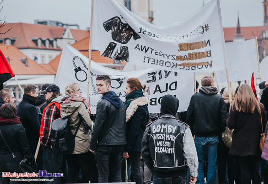 Międzynarodowy Strajk Kobiet w Białymstoku