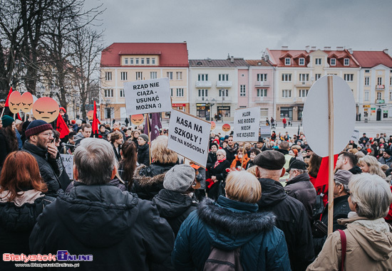 Międzynarodowy Strajk Kobiet w Białymstoku