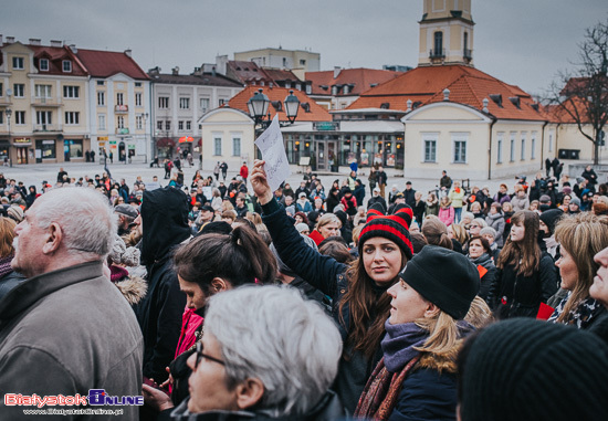 Międzynarodowy Strajk Kobiet w Białymstoku