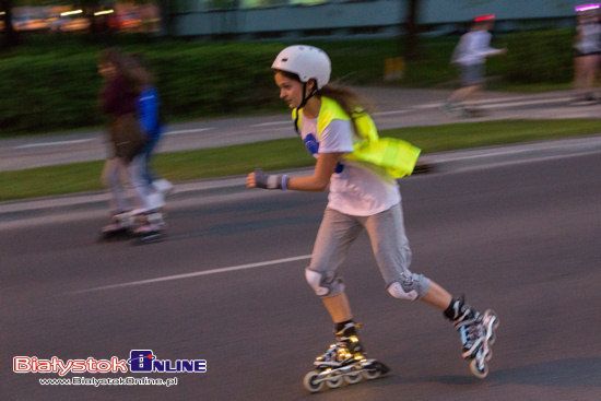 Nightskating Białystok: Fly me to the moon