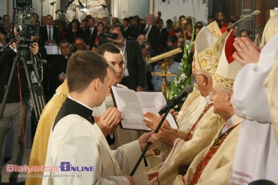 Święcenia biskupie i ingres ks. Tadeusza Wojdy