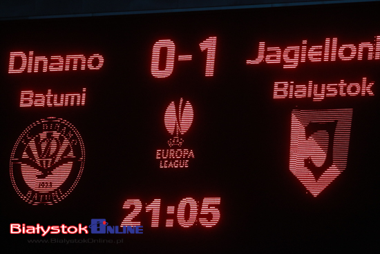 Dinamo Batumi - Jagiellonia Białystok