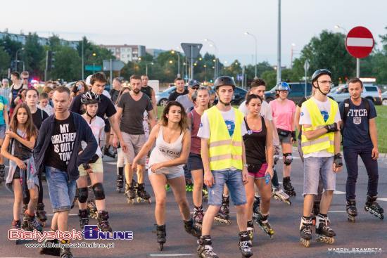 Nightskating Białystok: W 80 dni dookoła świata