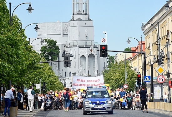 Marsz Godności Osób Niepełnosprawnych w Białymstoku