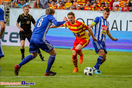 Mecz Jagiellonia Białystok - Wisła Płock