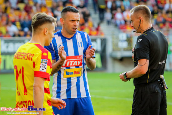 Mecz Jagiellonia Białystok - Wisła Płock