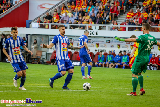 Mecz Jagiellonia Białystok - Wisła Płock