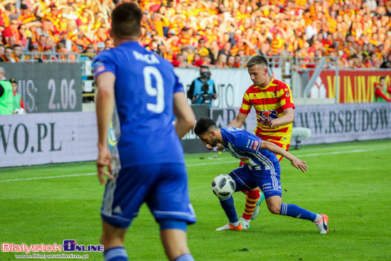 Mecz Jagiellonia Białystok - Wisła Płock