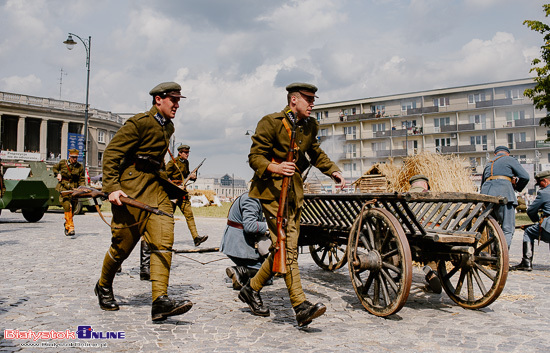 Inscenizacja walk z okresu wojny polsko-bolszewickiej 1920 roku