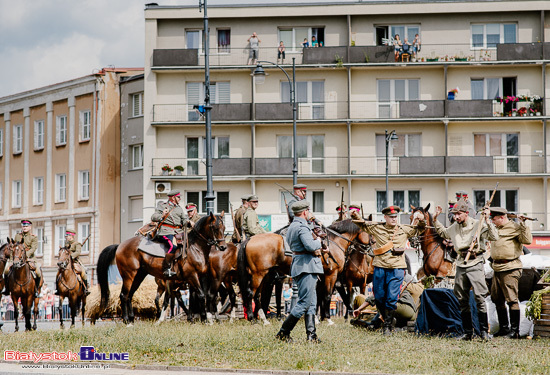 Inscenizacja walk z okresu wojny polsko-bolszewickiej 1920 roku