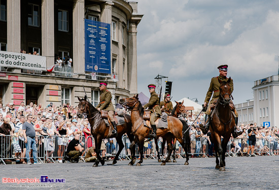 Inscenizacja walk z okresu wojny polsko-bolszewickiej 1920 roku