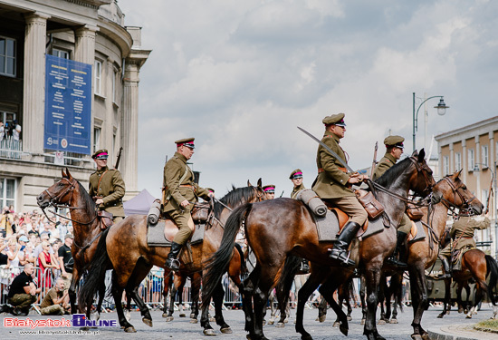 Inscenizacja walk z okresu wojny polsko-bolszewickiej 1920 roku