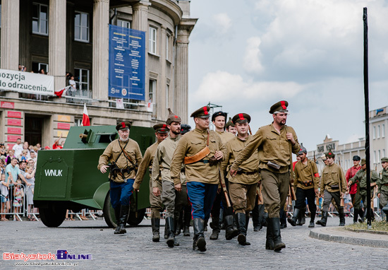 Inscenizacja walk z okresu wojny polsko-bolszewickiej 1920 roku