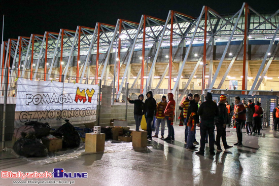 Mecz Jagiellonia Białystok - Legia Warszawa