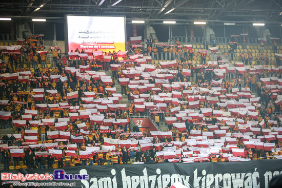 2018.11.11 - Mecz Jagiellonia Białystok - Lech Poznań