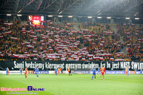 2018.11.11 - Mecz Jagiellonia Białystok - Lech Poznań