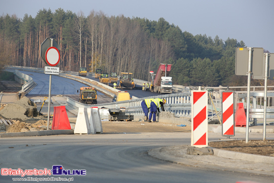 Trasa niepodległości. Postęp prac na budowie