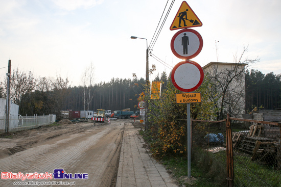 Trasa niepodległości. Postęp prac na budowie